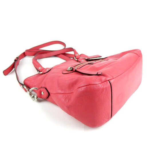 Coach Daisy Mia Coral Leather Shoulder Bag Crossbody Purse F23901 - Picture 2 of 16